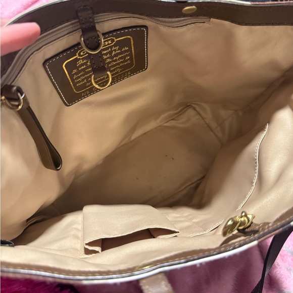 Coach Multicolor Signature Tote - Picture 6 of 6